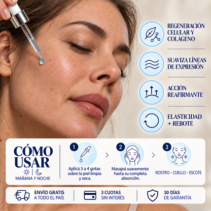 VELUNE Sérum Reafirmante con Péptido de Cobre GHK-Cu